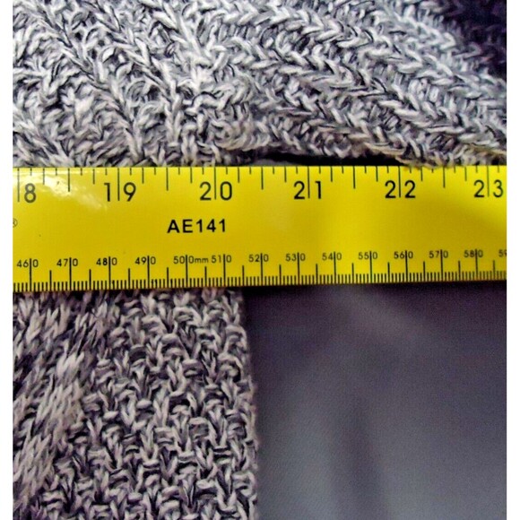 Studio Works Knit Long Sleeve Sweater Color Grey/Black Marbling Womens Size 1X - Picture 7 of 11